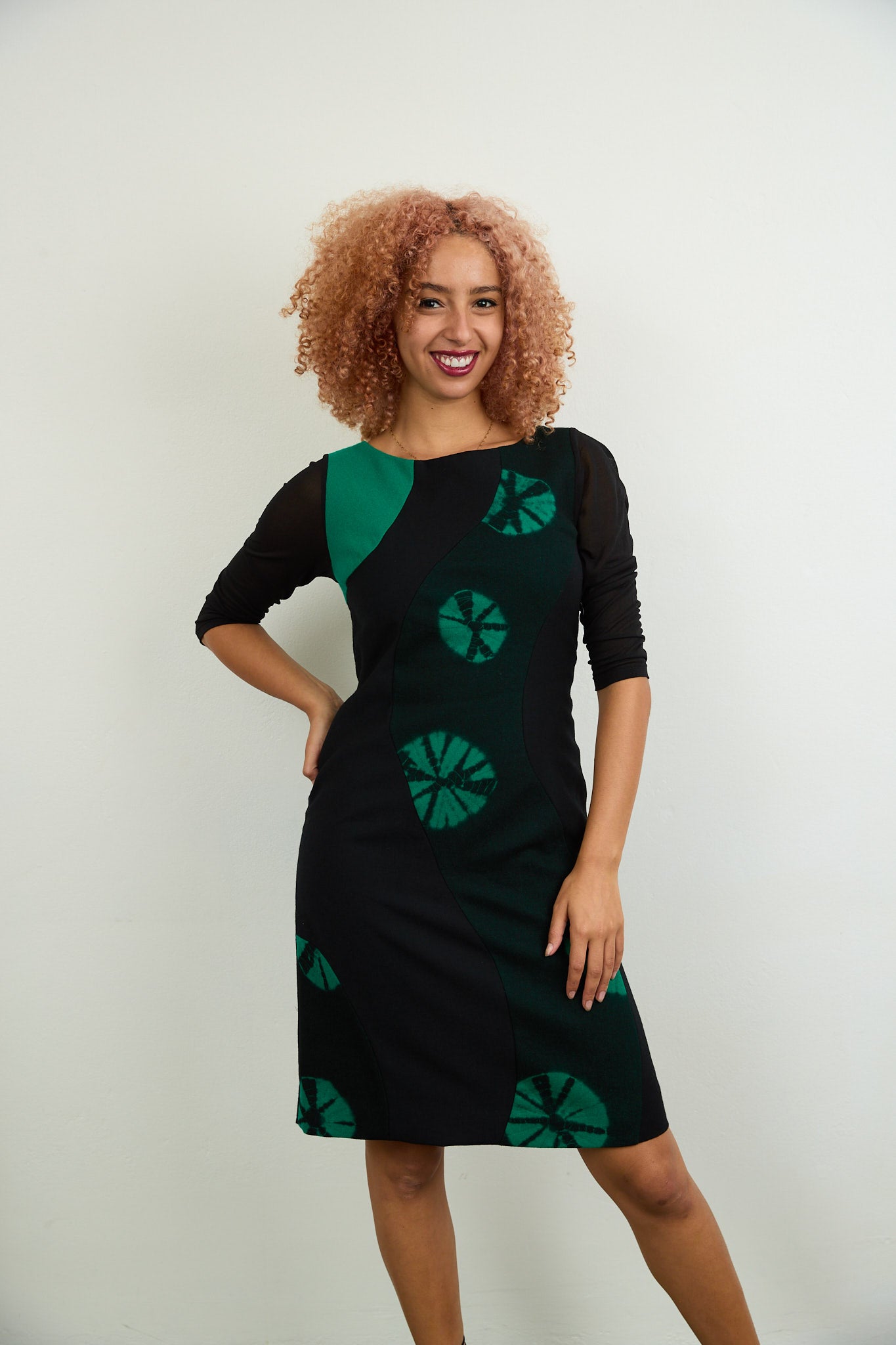 Scilla wool dress