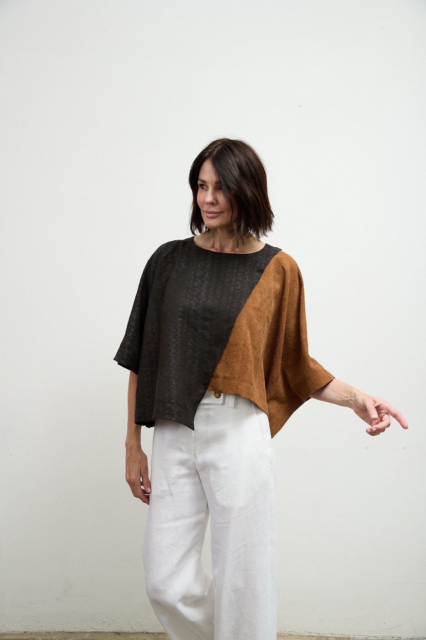 Anka silk top