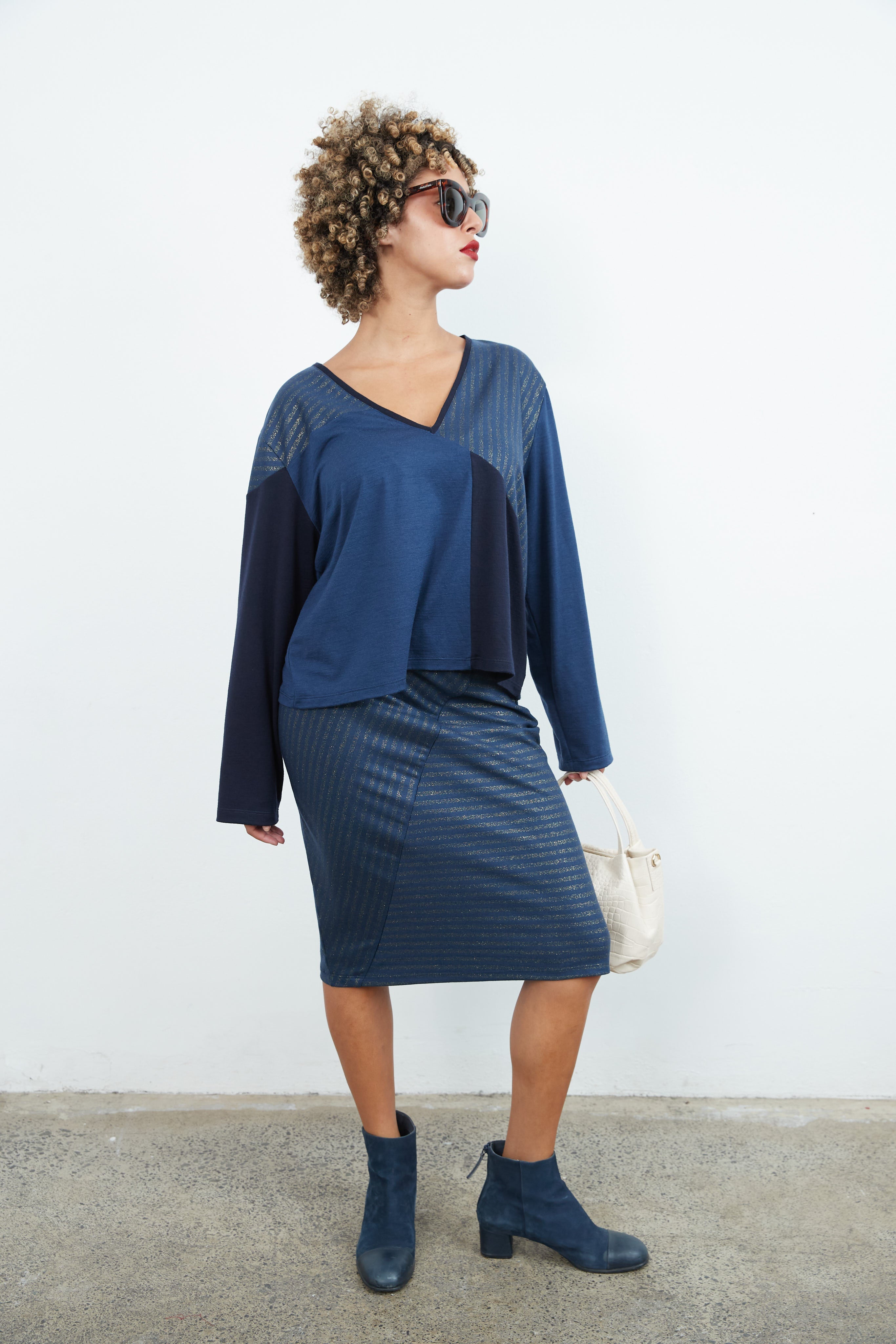 Geo skirt by Sylvia Riley Designs