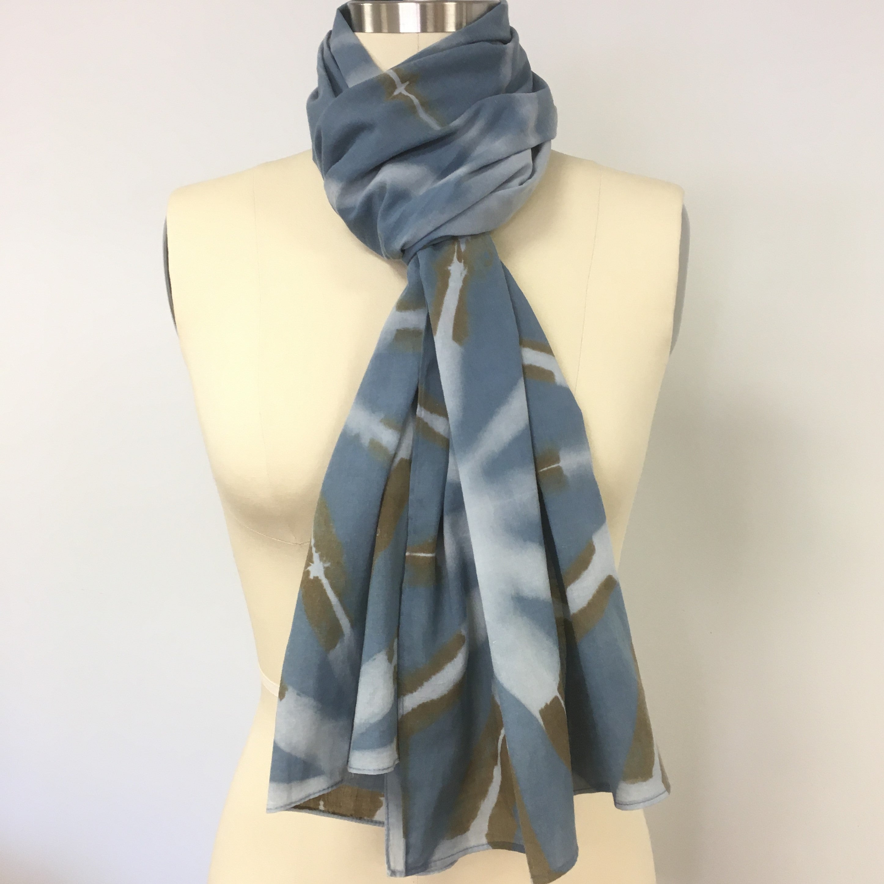 Cotton Scarf Indigo