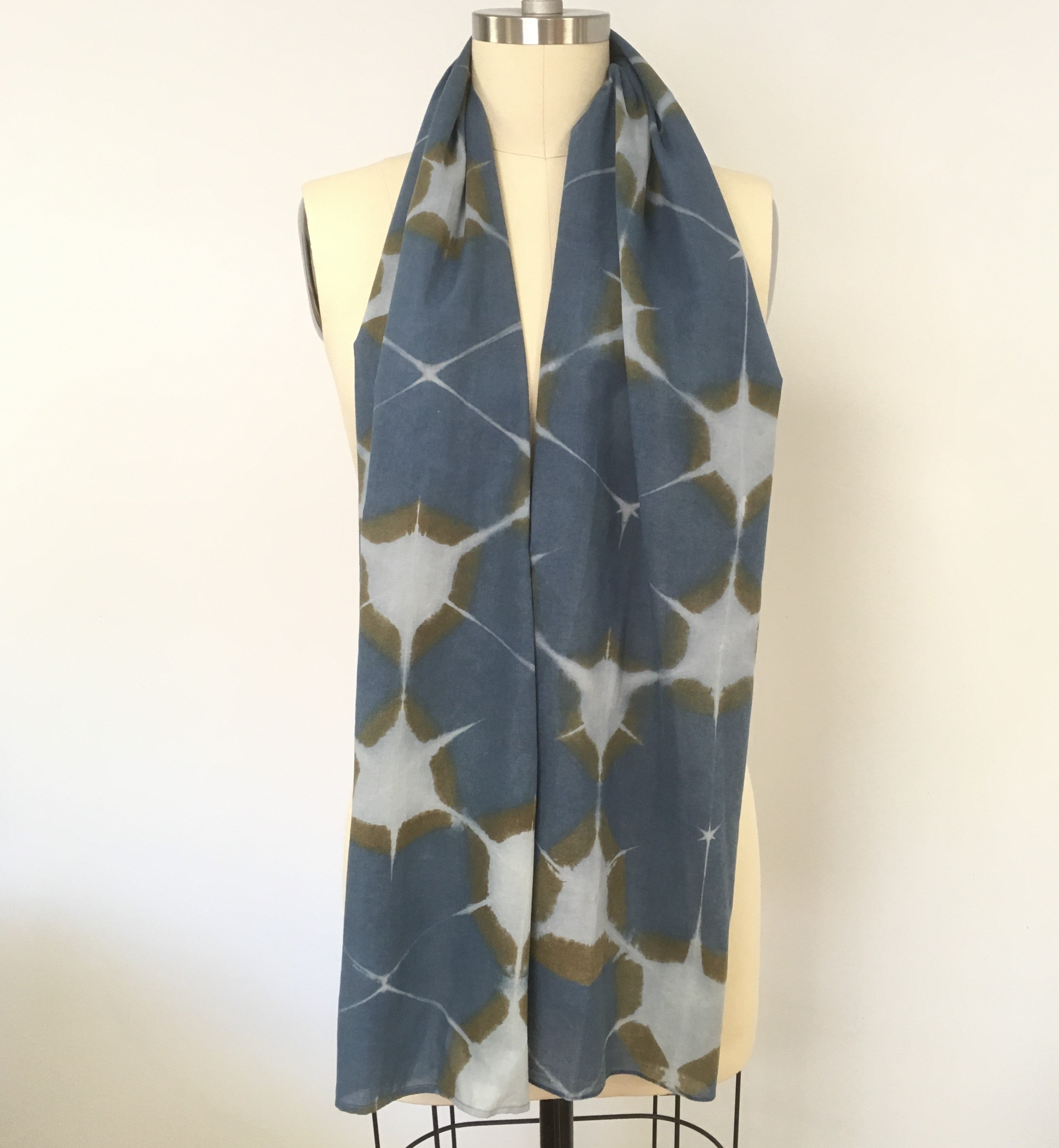 Cotton Scarf Indigo