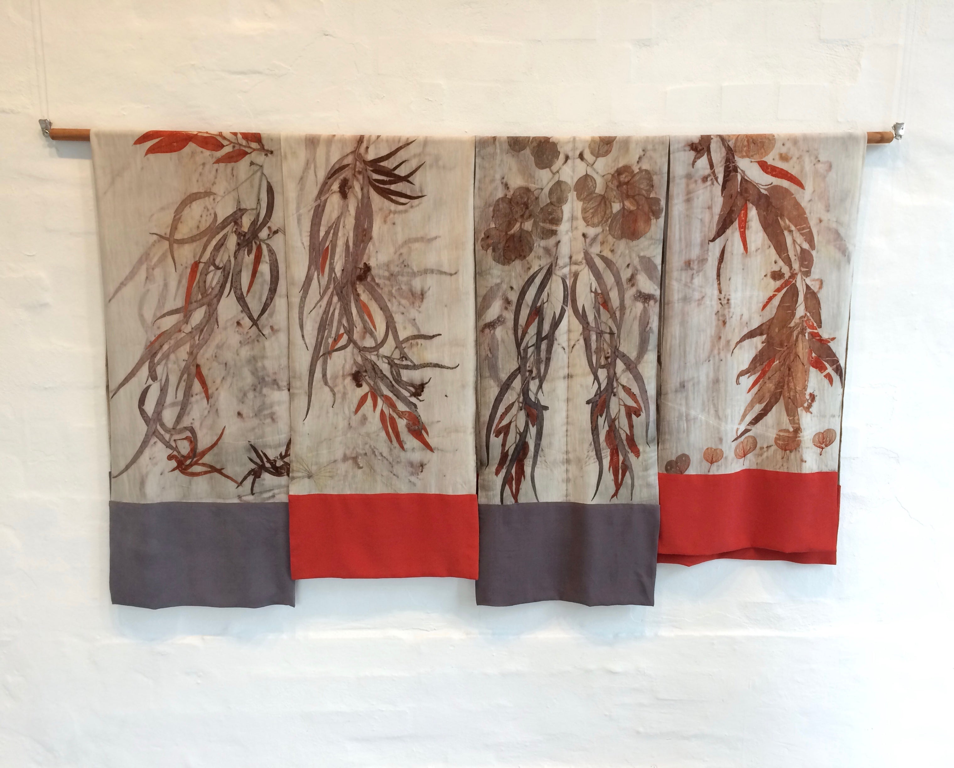 merino jersey wrap with border