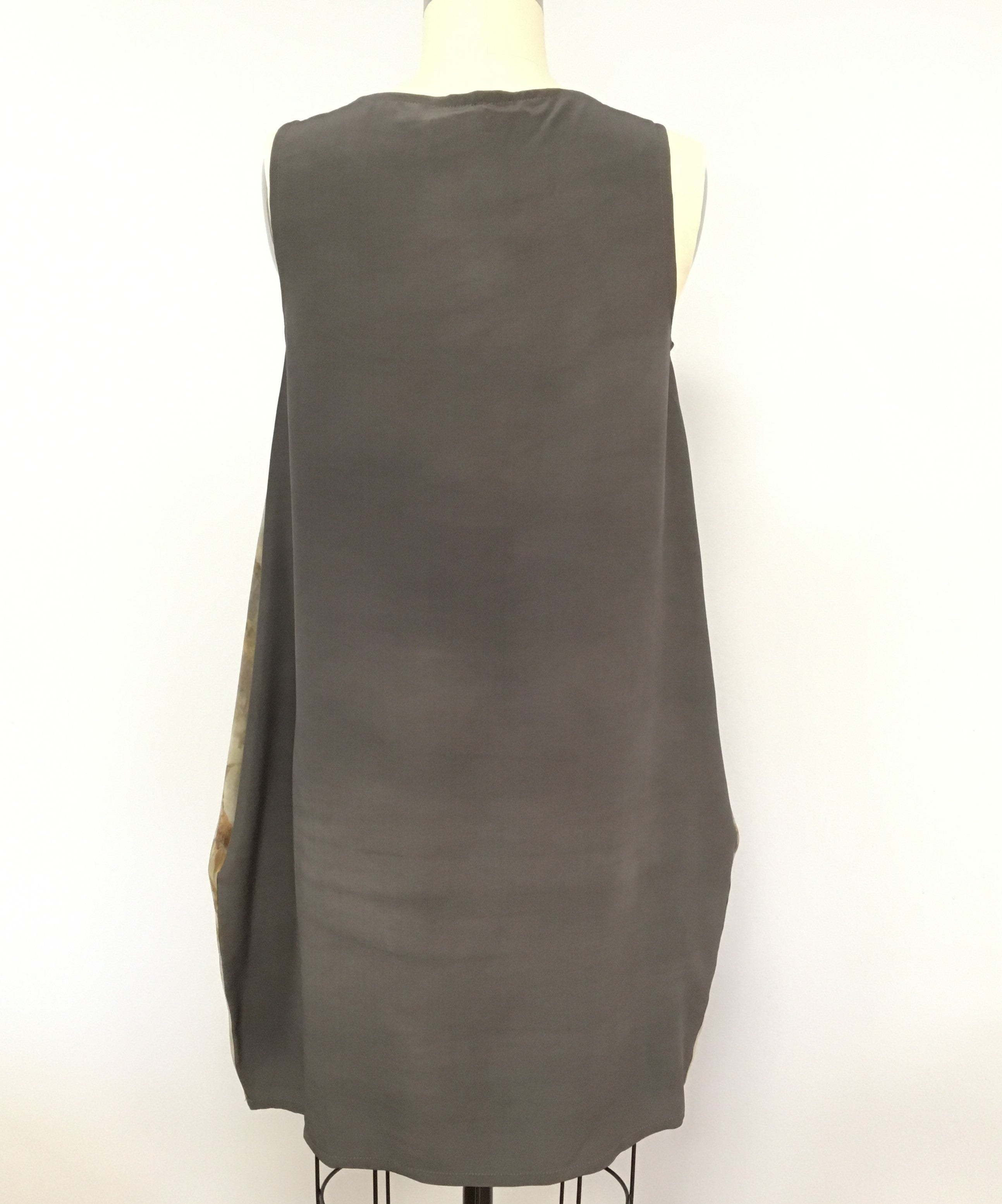 Rhombus dress Eucalyptus