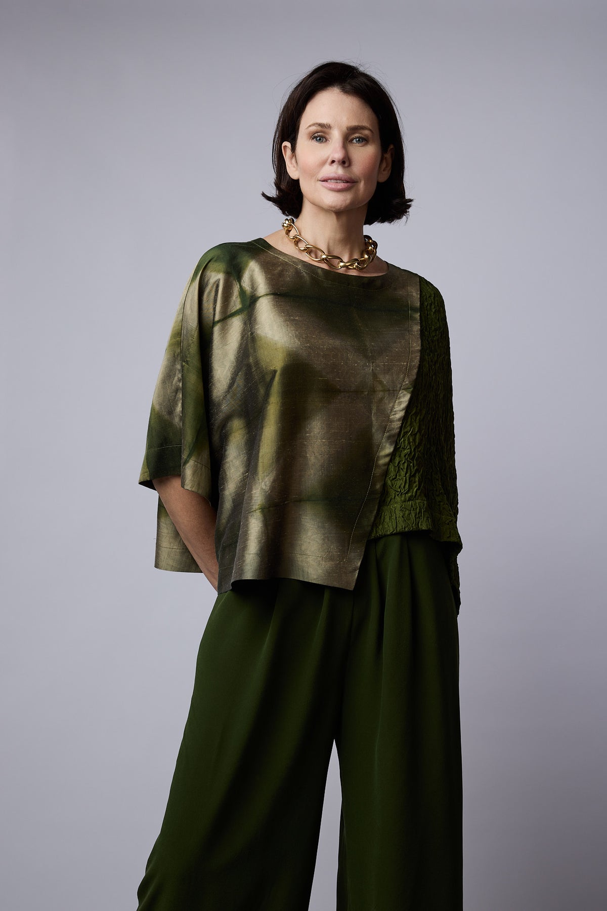 Anka silk top
