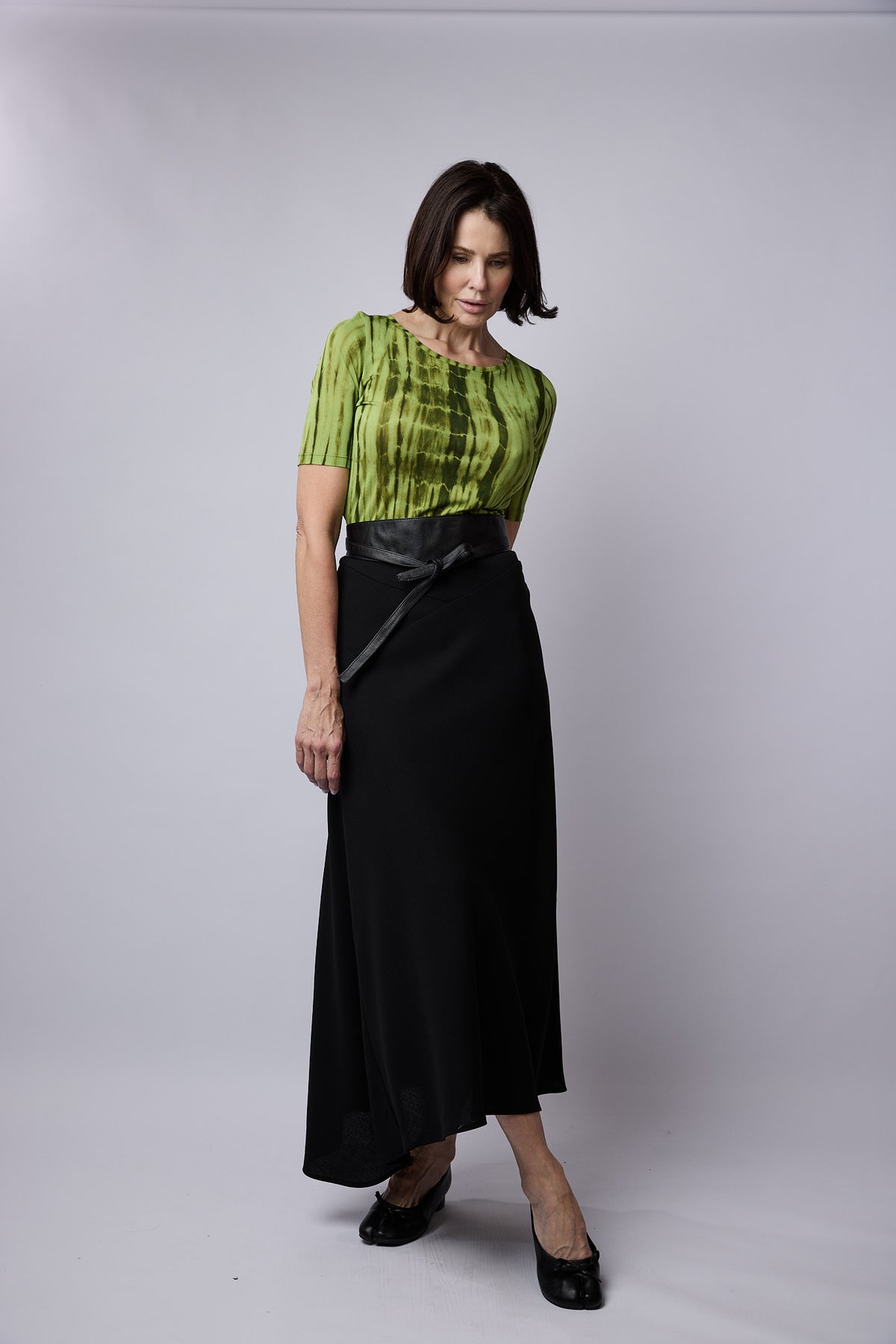 Artemis top in Kiwi