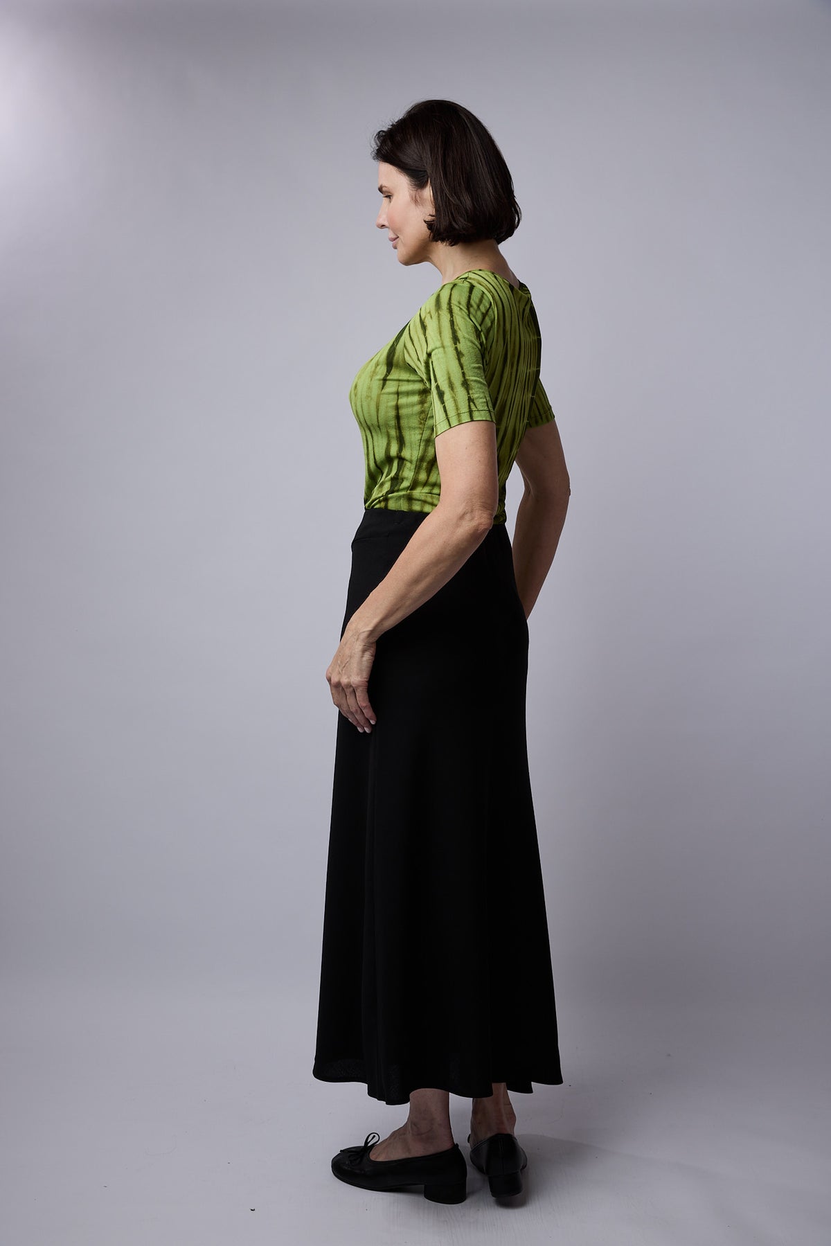 Artemis Silk top Kiwi