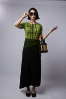Artemis top with Georgia shawl