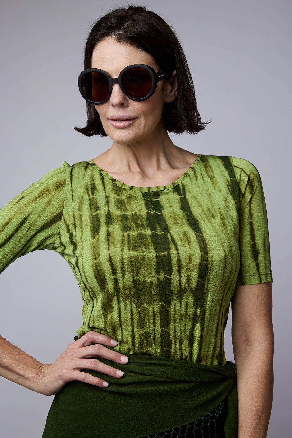 Artemis top with short sleeve