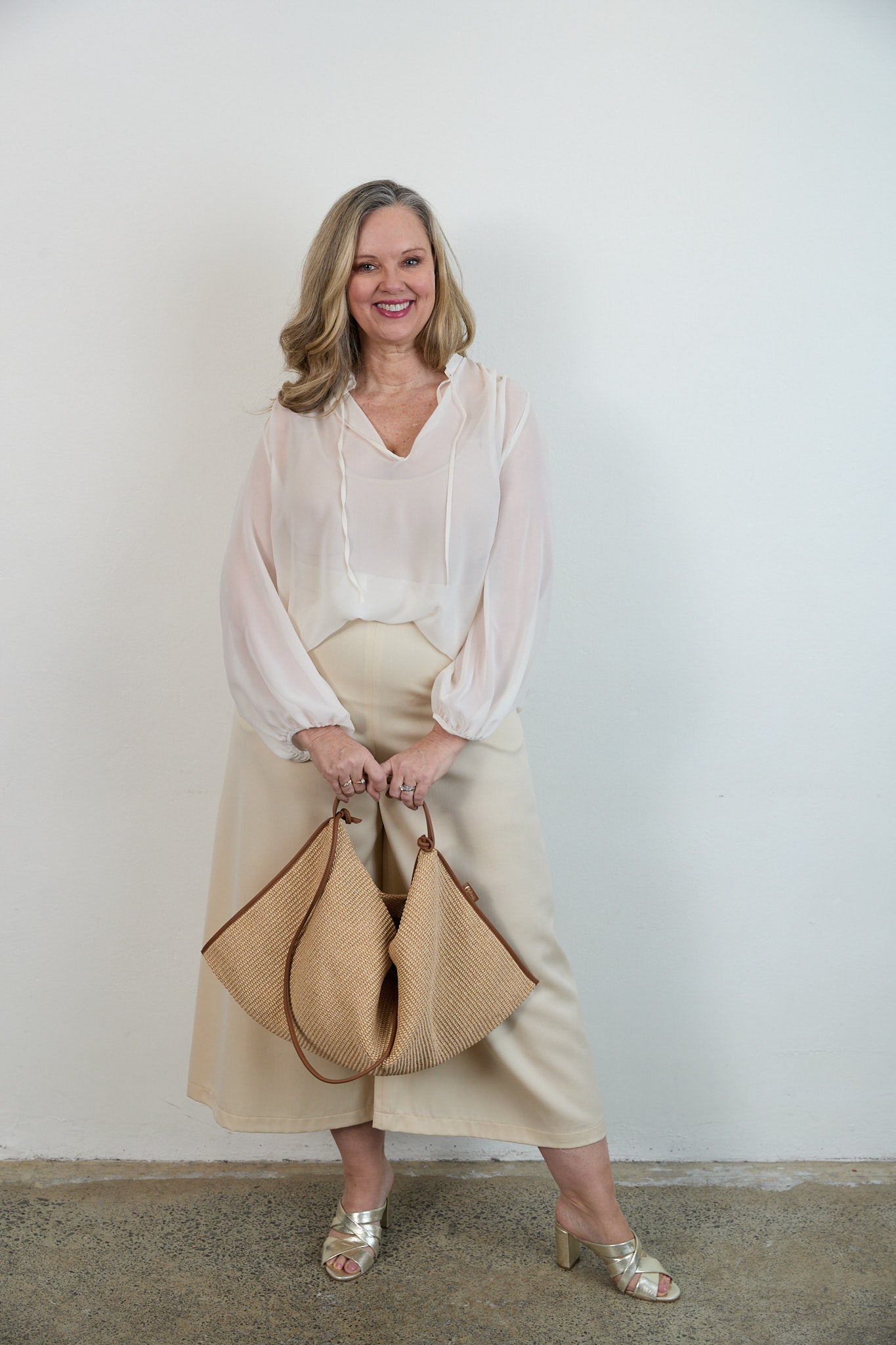 Aurora shirt with Ruth Tate pants