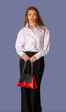 Calypso shirt with handbag
