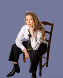 Calypso with silk scarf