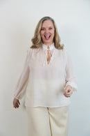Aurora silk shirt