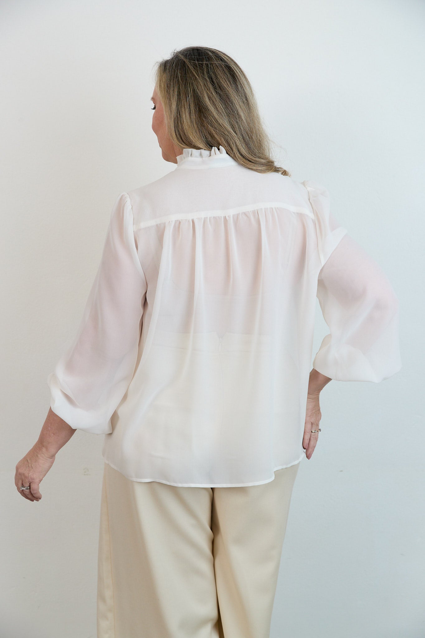 Aurora silk shirt