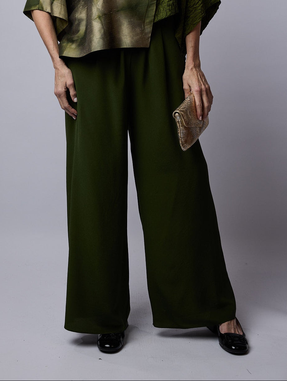 Erin wide leg pants Olive