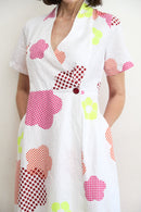 Grace dress front with tie at the back