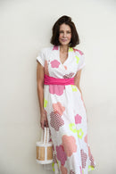 Grace dress tied at the back