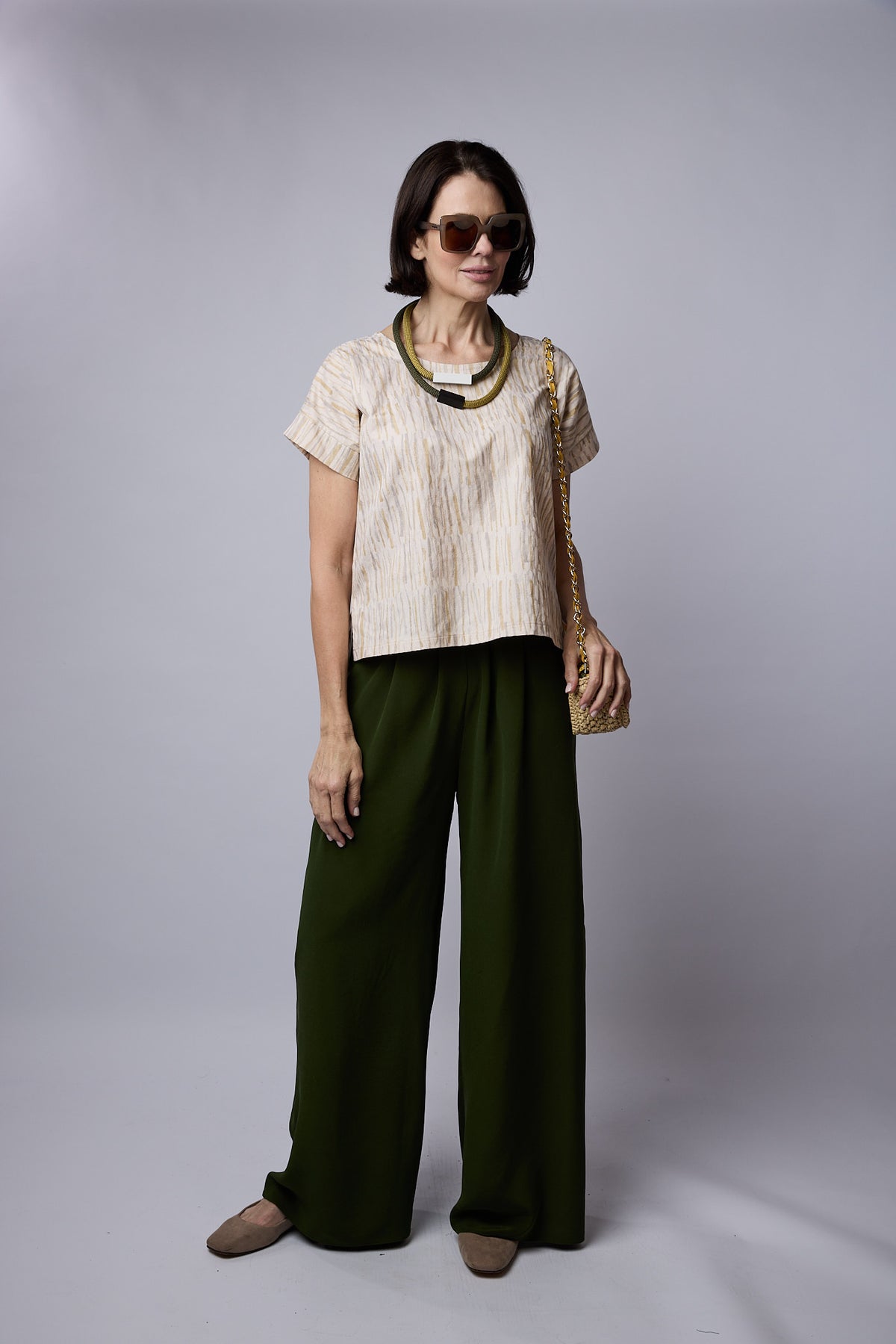 Odile top with Erin pants