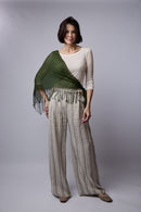Remy pants Artemis top and Georgia shawl