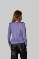 Rondo top Jacaranda rear view